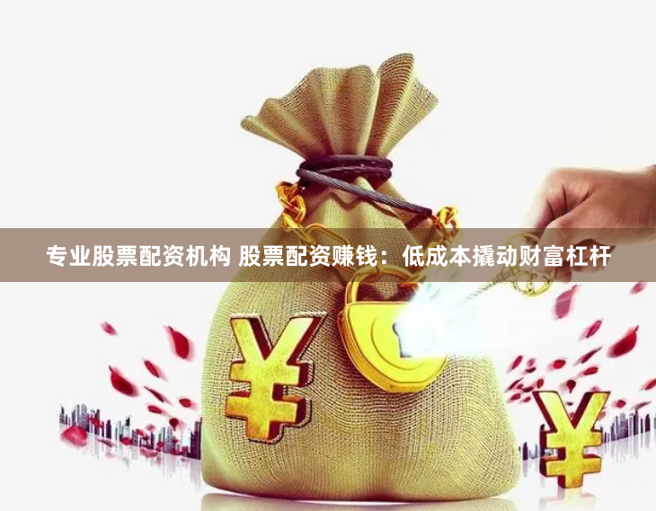 专业股票配资机构 股票配资赚钱：低成本撬动财富杠杆